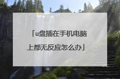 u盘插在手机电脑上都无反应怎么办