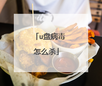 u盘病毒怎么杀