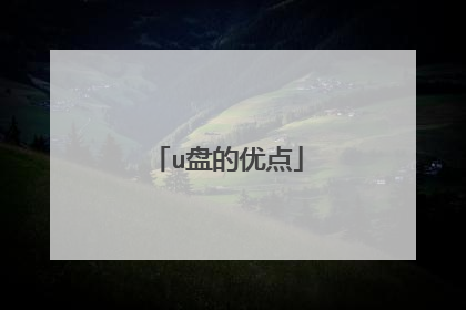 u盘的优点