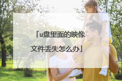u盘里面的映像文件丢失怎么办