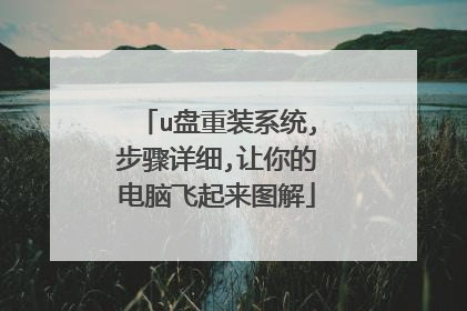 u盘重装系统,步骤详细,让你的电脑飞起来图解
