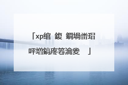 xp绾�鍑�鐗堝畨瑁呯増鎬庝箞瀹夎��